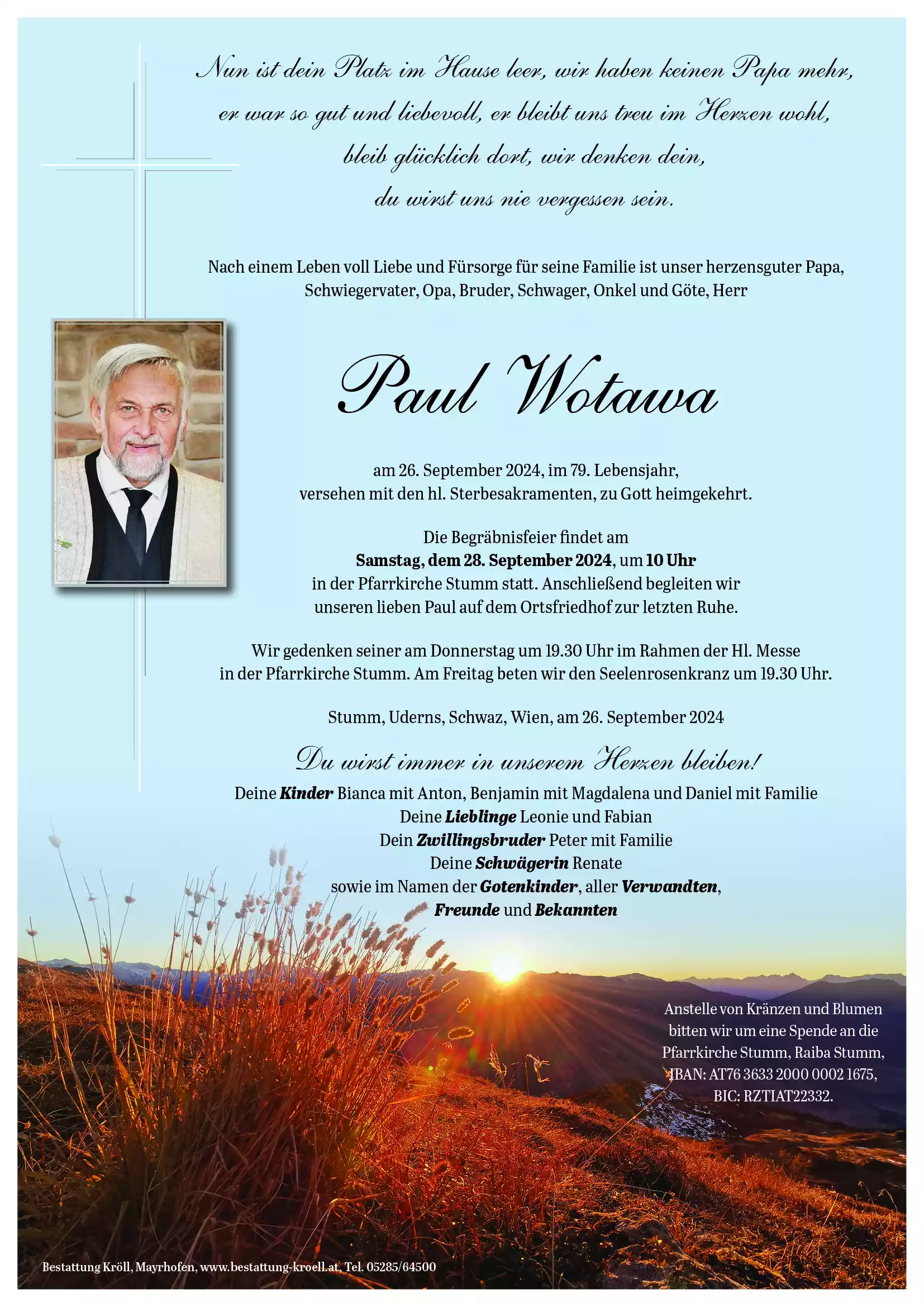 Parte von Paul Wotawa